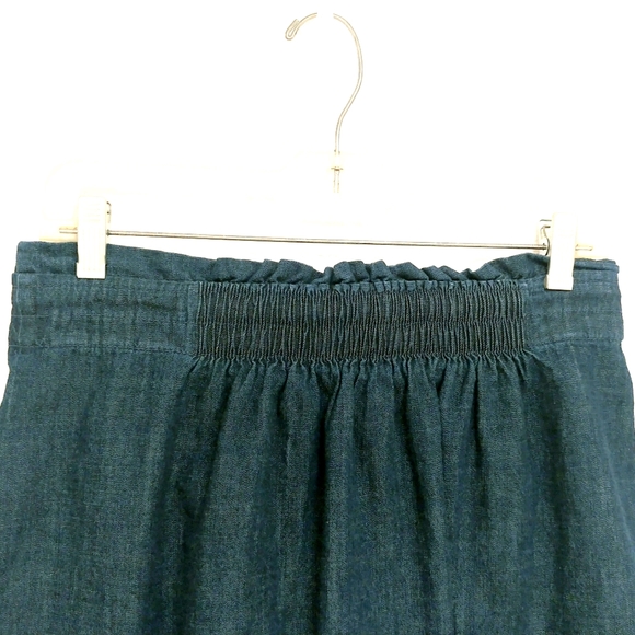 Merona Denim Drawstring Miniskirt Sz Small - Picture 7 of 10